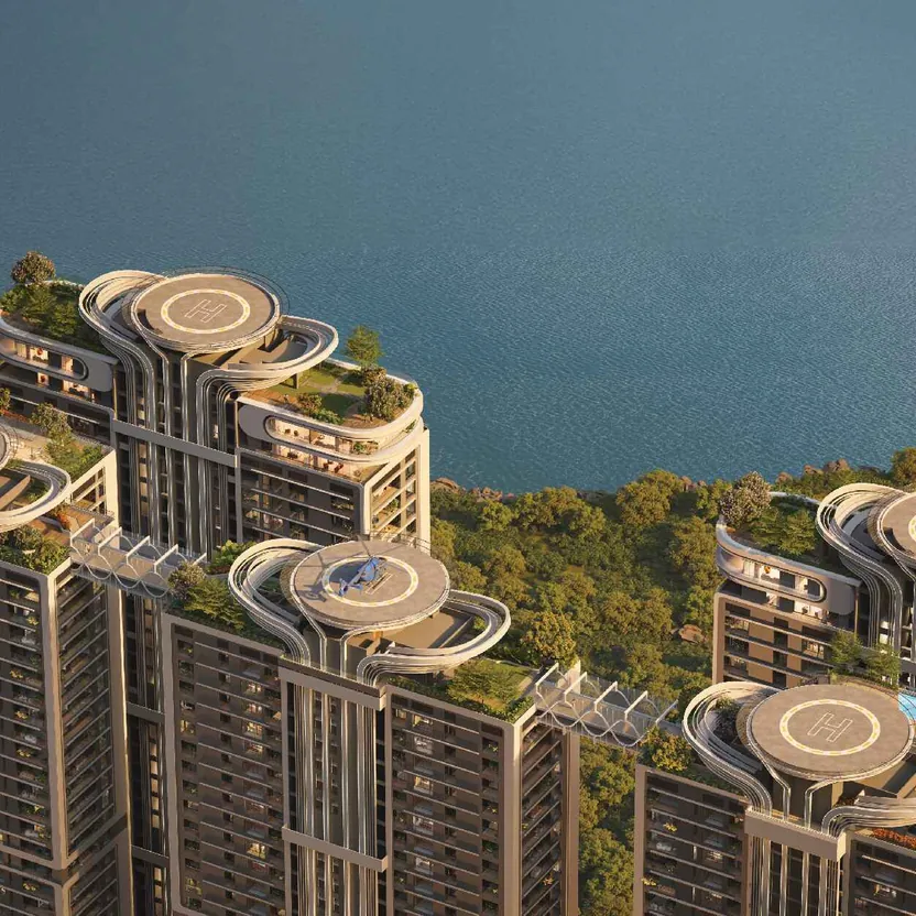 One by MSN, Neopolis The sky park above the towers of One by MSN, by the lake
