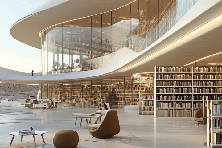 Sky library at One by MSN